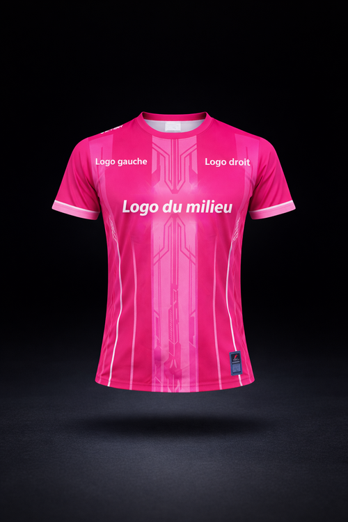 Maillots thaï personnalisables (Rose)