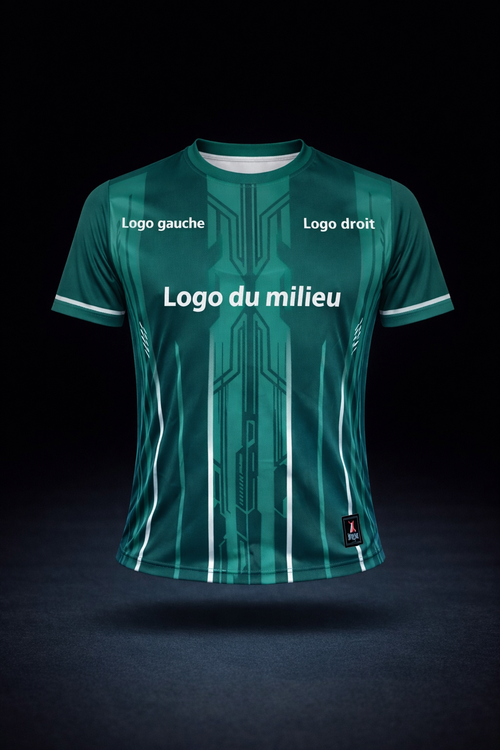 Maillots thaï personnalisables (vert)