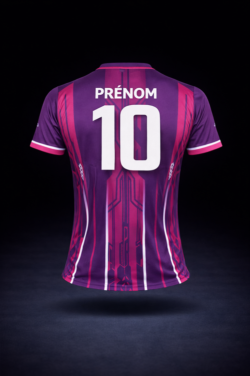 Maillots thaï personnalisables (Mauve)