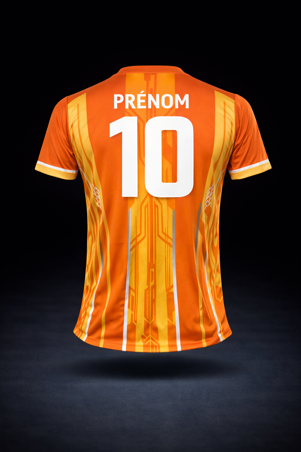 Maillots thaï personnalisables (orange)