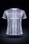maillots thaï personnalisables (Gris)